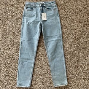 Cello high rise straight Jeans, size 5, NWT